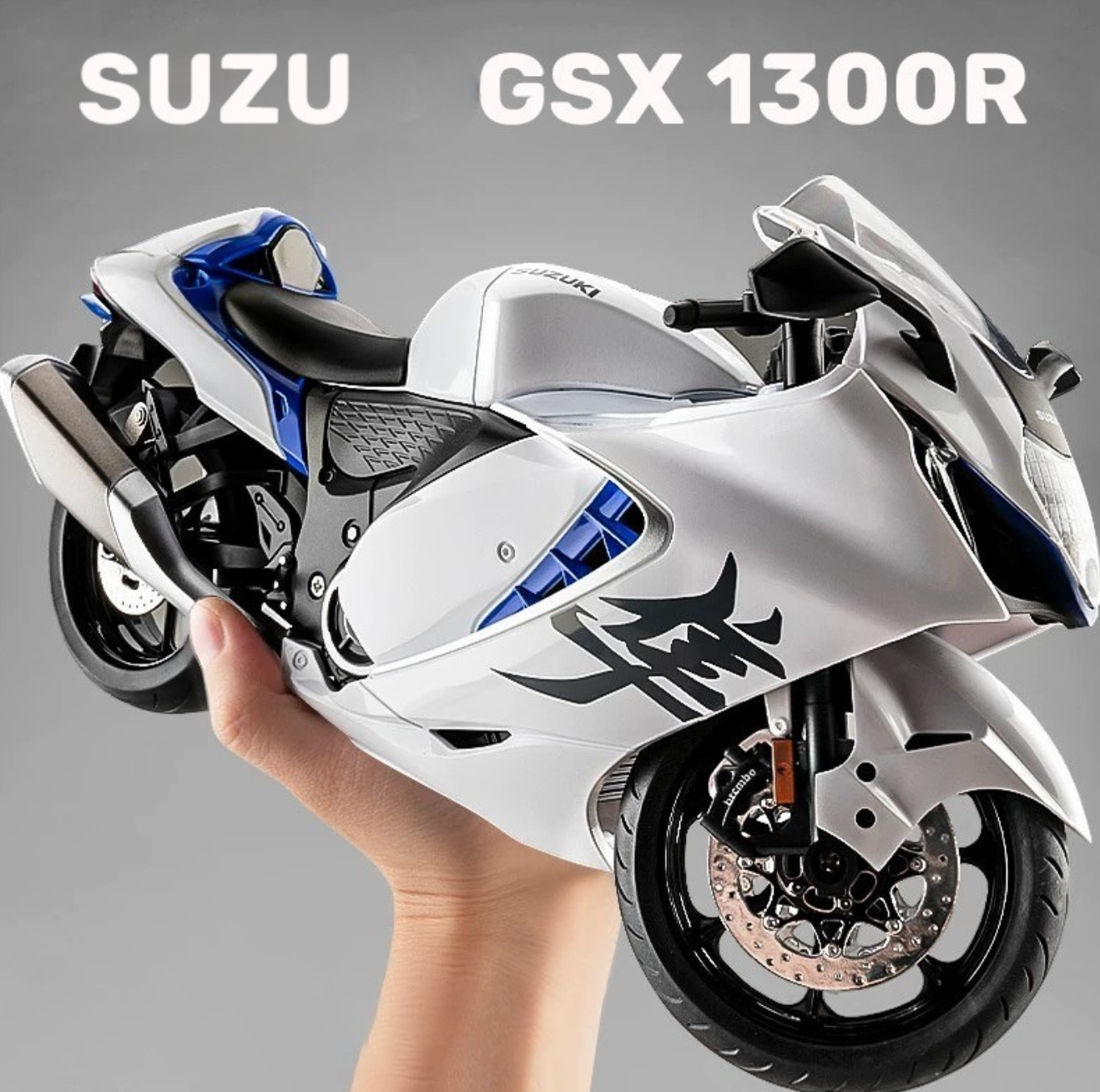 1-6 Suzuki Hayabusa GSX - 1300R - With Smoke